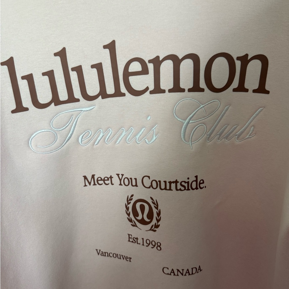 lululemon athletica Pink Tennis Club Graphic Crewneck - Picture 5 of 6